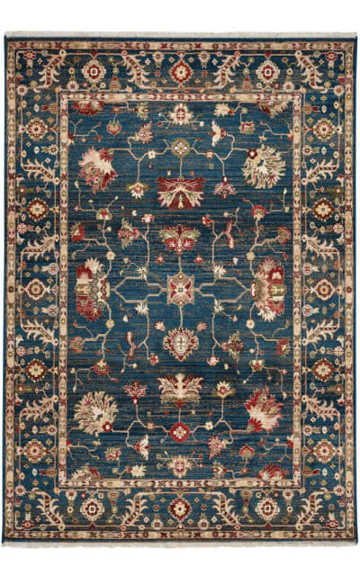 Capel Landis Keshan 3924 Cerulean Blue Area Rug