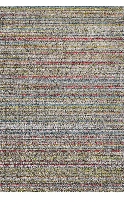 Chilewich Shag Skinny Stripe Soft Multi | Rug Studio