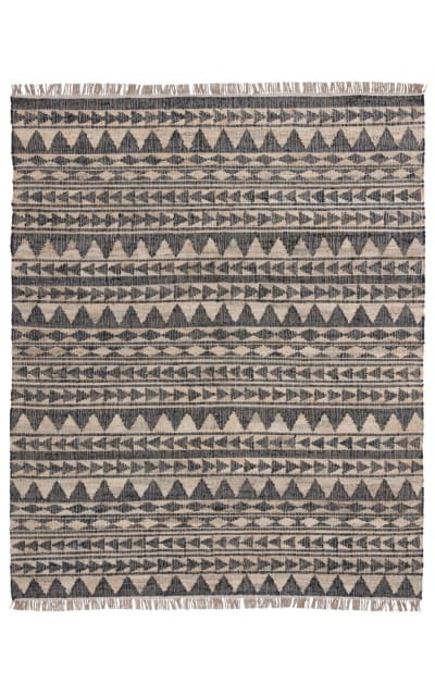 Classic Home Solana 3009 Black Natural Area Rug