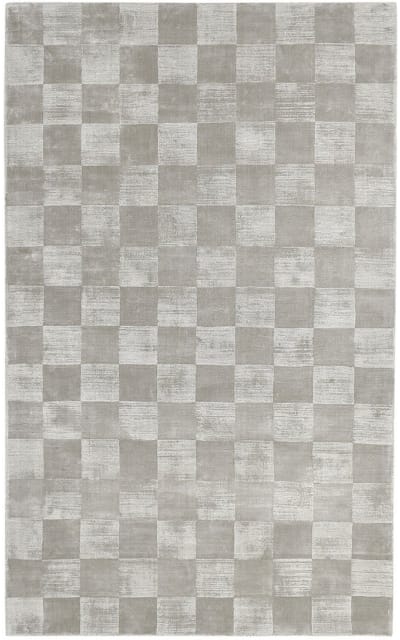 Classic Home Berlin Check 3009 Dove Gray Area Rug