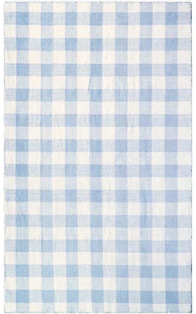 Company C Check Please 10197 Blue Mist Area Rug