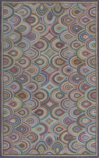 Company C Rainbows 10324 Multi Area Rug