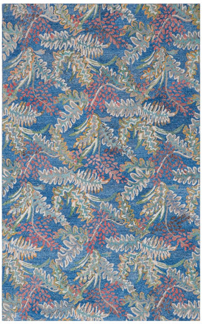 Company C Honeysuckle 10239 Blue Area Rug
