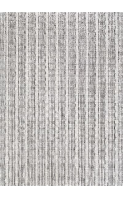 Couristan Aspen Textured Stripes Dark Grey Area Rug