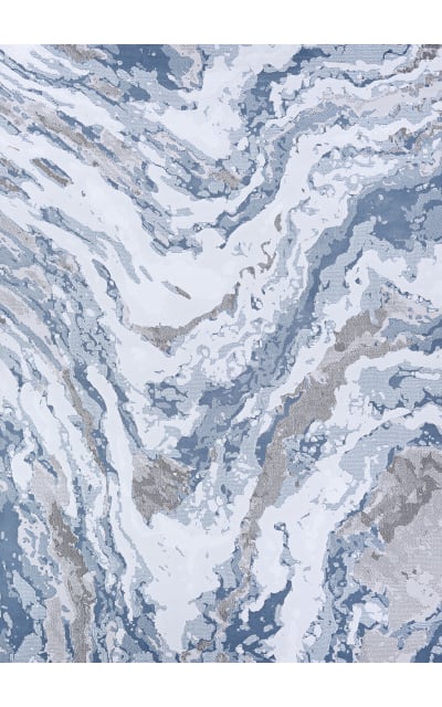 Couristan Serenity Abstract Marble Grey - Opal Area Rug