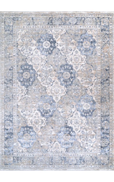 Couristan Couture Persian Tiles Pewter-Mode Beige Area Rug