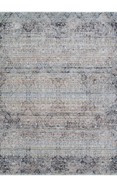 Couristan Luxor Barocco Multi - Antique Beige Pewter Area Rug