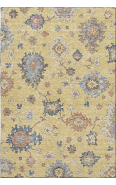 Hatay HY4 Gold Area Rug
