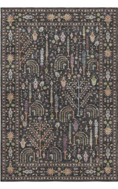 Hatay HY5 Black Area Rug