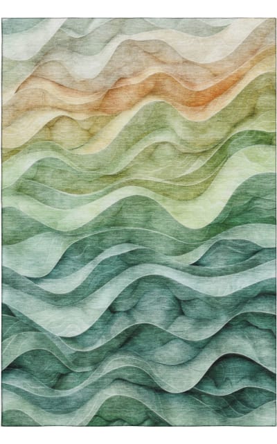 Sample Sale 283491R Teal Area Rug Last Chance