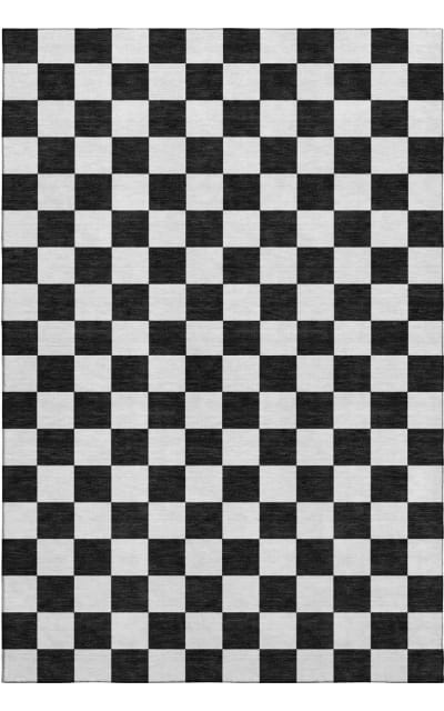 The Reserve TR7 Black Area Rug