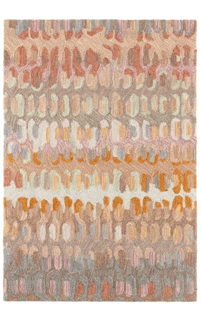 Paint Chip Micro Hooked Stone | Rug Studio