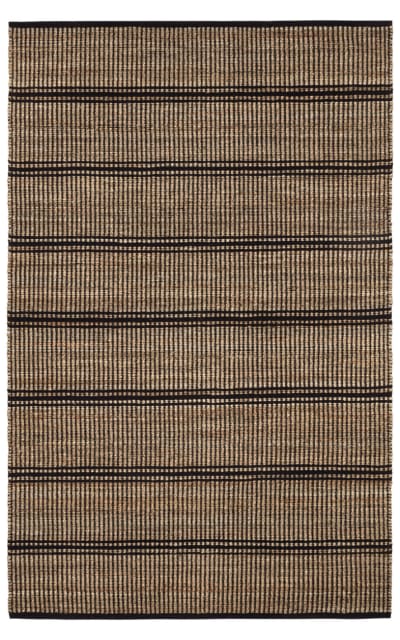 Arbor Woven Black Area Rug