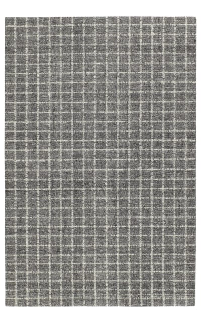 Conall Hooked Grey Area Rug