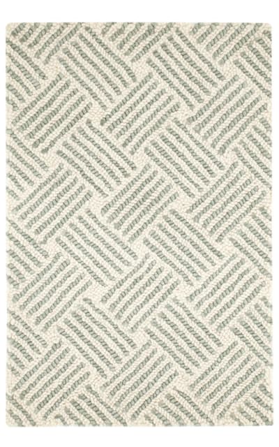 Layers Hooked Desert Sage Area Rug