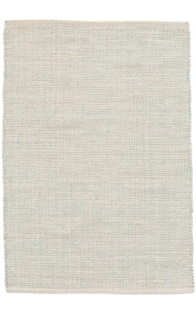 Marled Woven Light Blue Area Rug