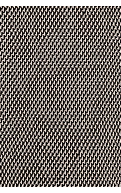 Two Tone Rope 72675 Black-Ivory Area Rug