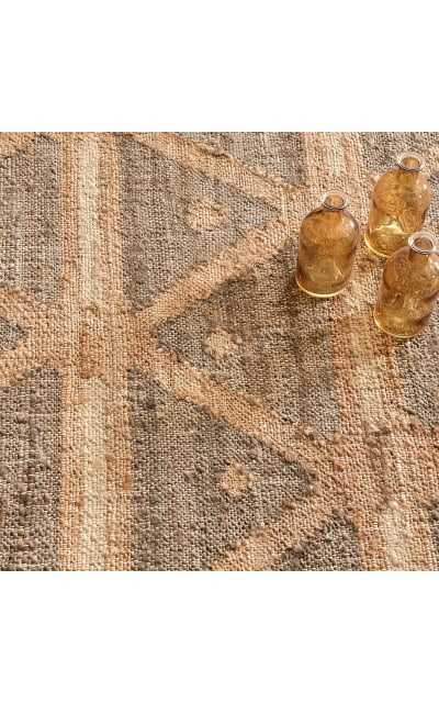 Rumi Da84 Brown - Black Area Rug