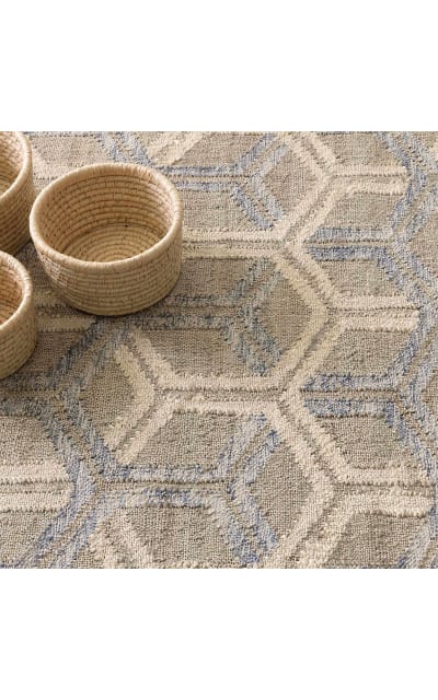 Tala Woven Blue Area Rug