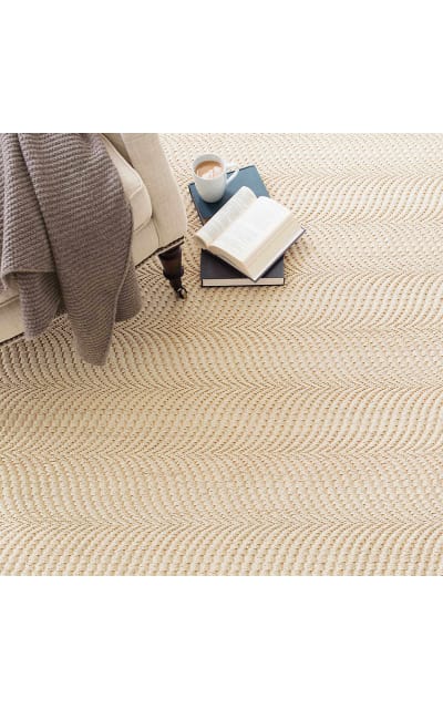 Wave Woven Sand Area Rug