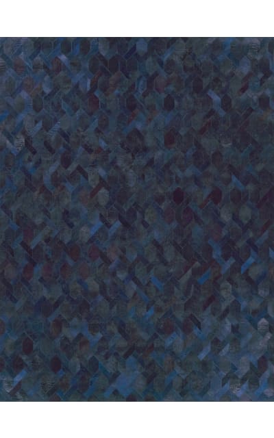 Natural Hide Hair on Hide 2158 Blue - Multi Area Rug
