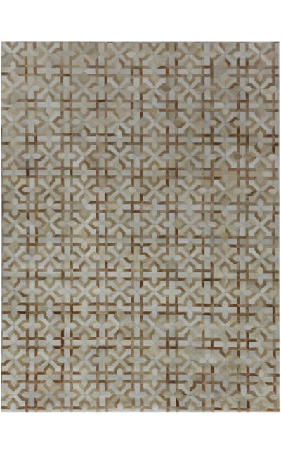 Natural Hide Hair on Hide 2210 Beige - Ivory Area Rug