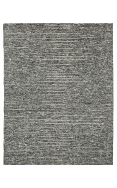 Eaton Hand Knotted 4041 Charcoal - Ivory Area Rug