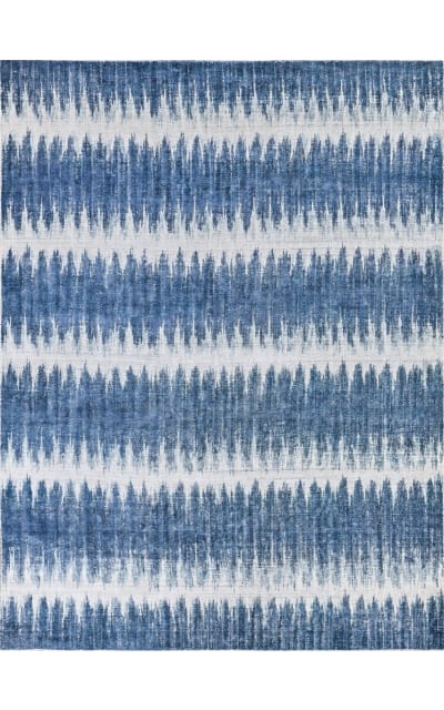 Chroma Hand Loomed 4808 Navy Area Rug