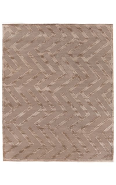 Exquisite Rugs Metro Velvet Hand Knotted 5009 Beige Area Rug
