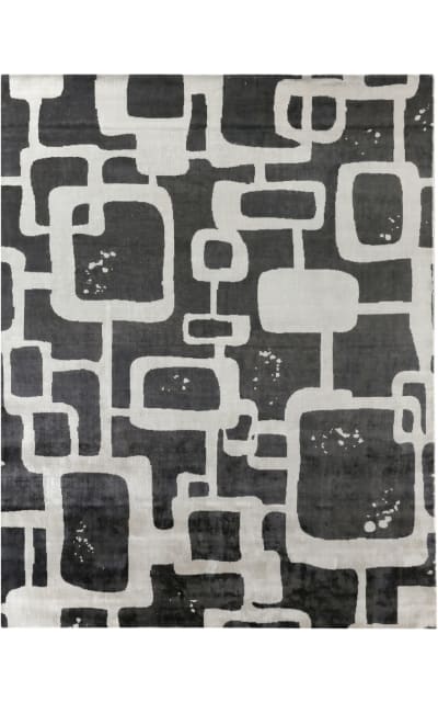 Koda Hand Woven 5180 Ivory-Charcoal Area Rug