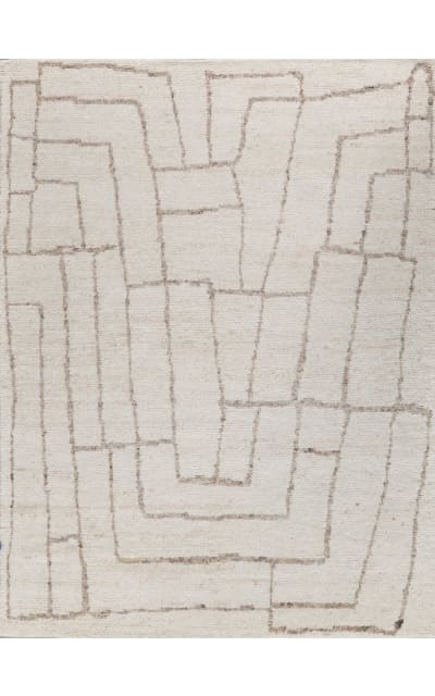 Tahoe Hand Loomed 5557 White - Beige Area Rug