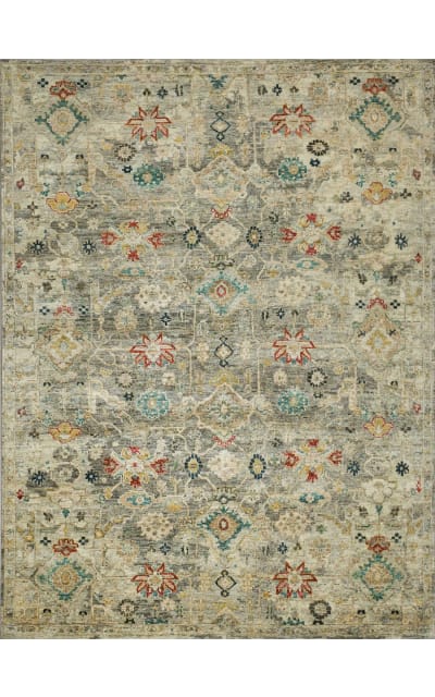 Oxford Hand Knotted 7225 Gray Area Rug