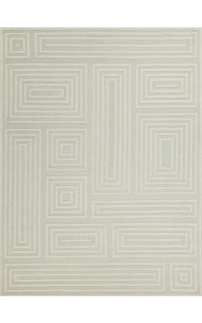 Teton Hand Tufted 7261 Silver - Ivory Area Rug
