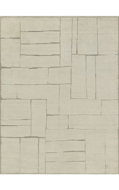 Mojave Hand Knotted 7459 Ivory - Beige Area Rug