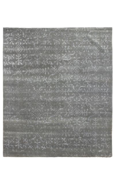Milano Velvet Hand Knotted 9164 Light Blue Area Rug