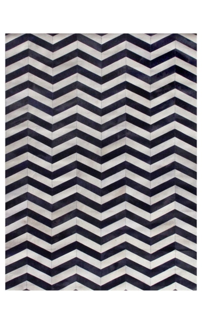 Natural Hide 9766 Ivory - Ink Area Rug