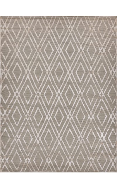 Exquisite Rugs Metro Velvet Hand Knotted 9959 Light Beige Area Rug