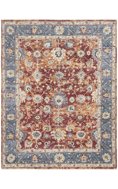 Famous Maker Kenapa 100196 Spicy Red | Rug Studio