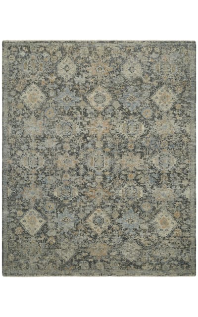 Famous Pattern Rug Famous Maker Lyric 100809 Grey | Rug Studio