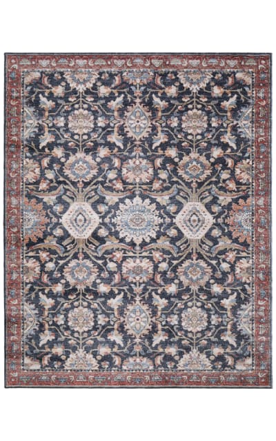 Pearson 39SGF Blue - Red - Ivory Area Rug