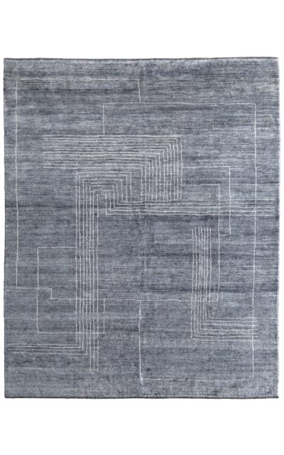Agape 69h9f Gray Area Rug