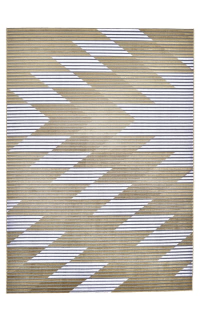 Feizy Marigold 3830f Gray - Gold Area Rug
