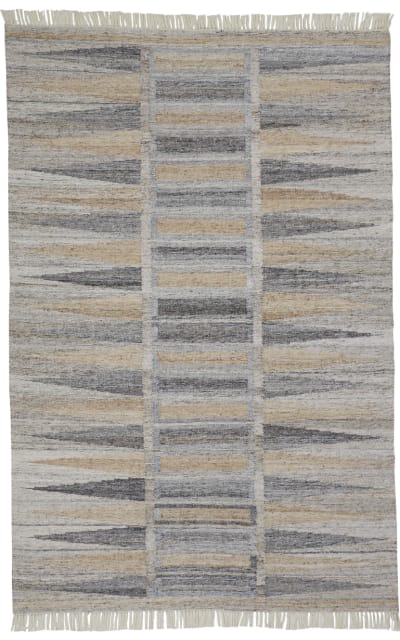 Beckett 0817f Gray - Beige Area Rug
