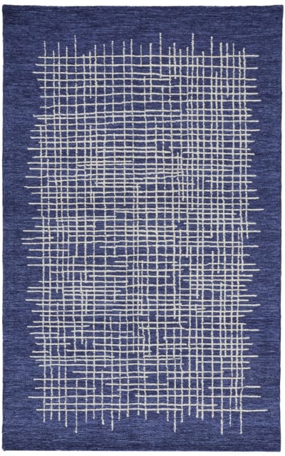 Maddox 8630f Navy Area Rug