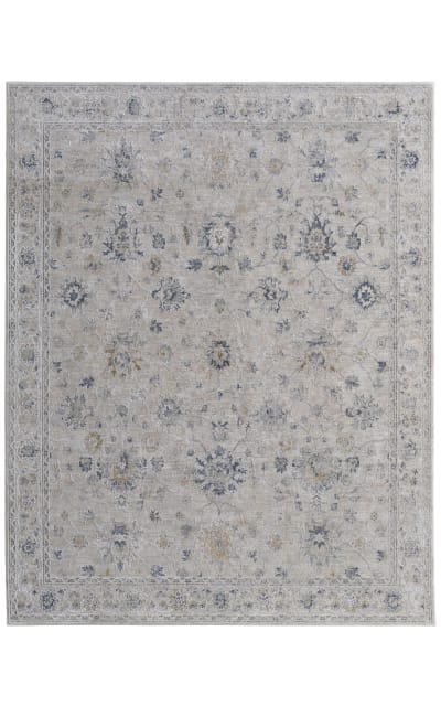 Pasha 39M7F Beige - Blue Area Rug