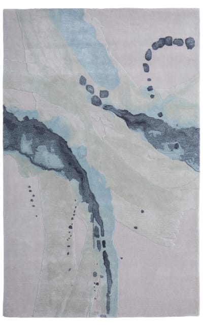 Kawai 8986F Green - Blue Area Rug