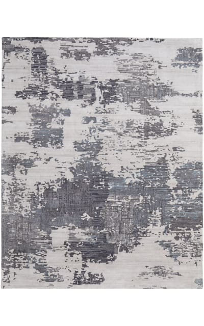 Zarah 8917f Ivory - Charcoal Area Rug