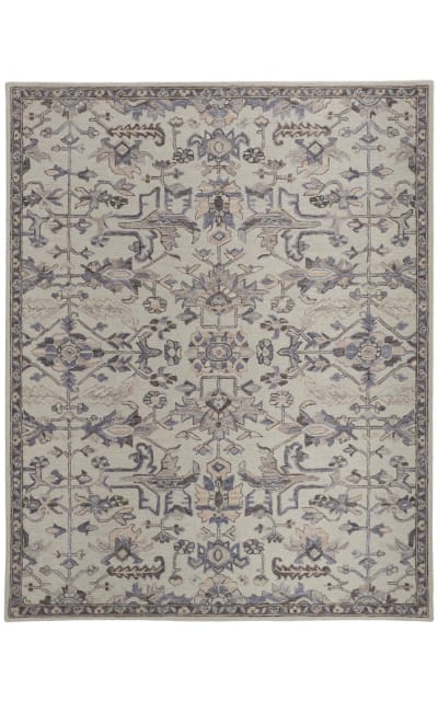 Fallon 8838F Ivory - Gray Area Rug