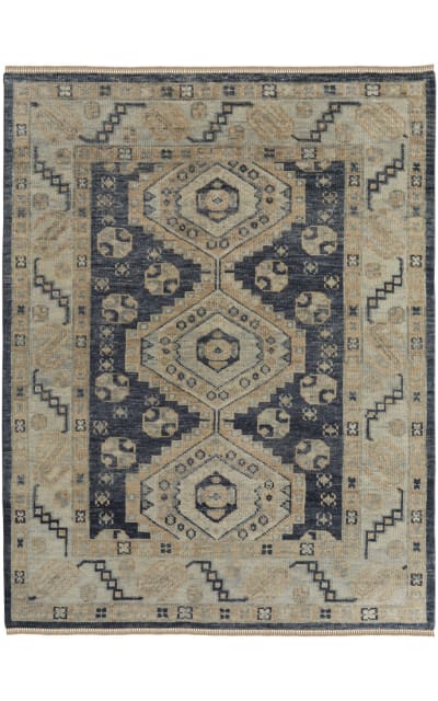 Fillmore 6943f Blue - Ivory Area Rug