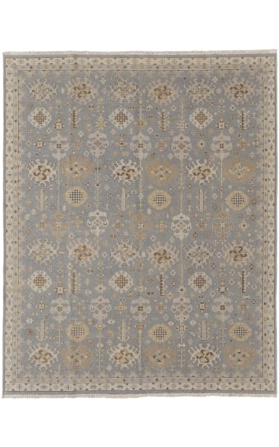 Corbitt 0610f Aqua - Beige Area Rug